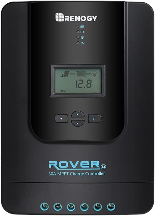 40 Amp MPPT Solar Charge Controller LCD Display Solar Panel Regulator E1713