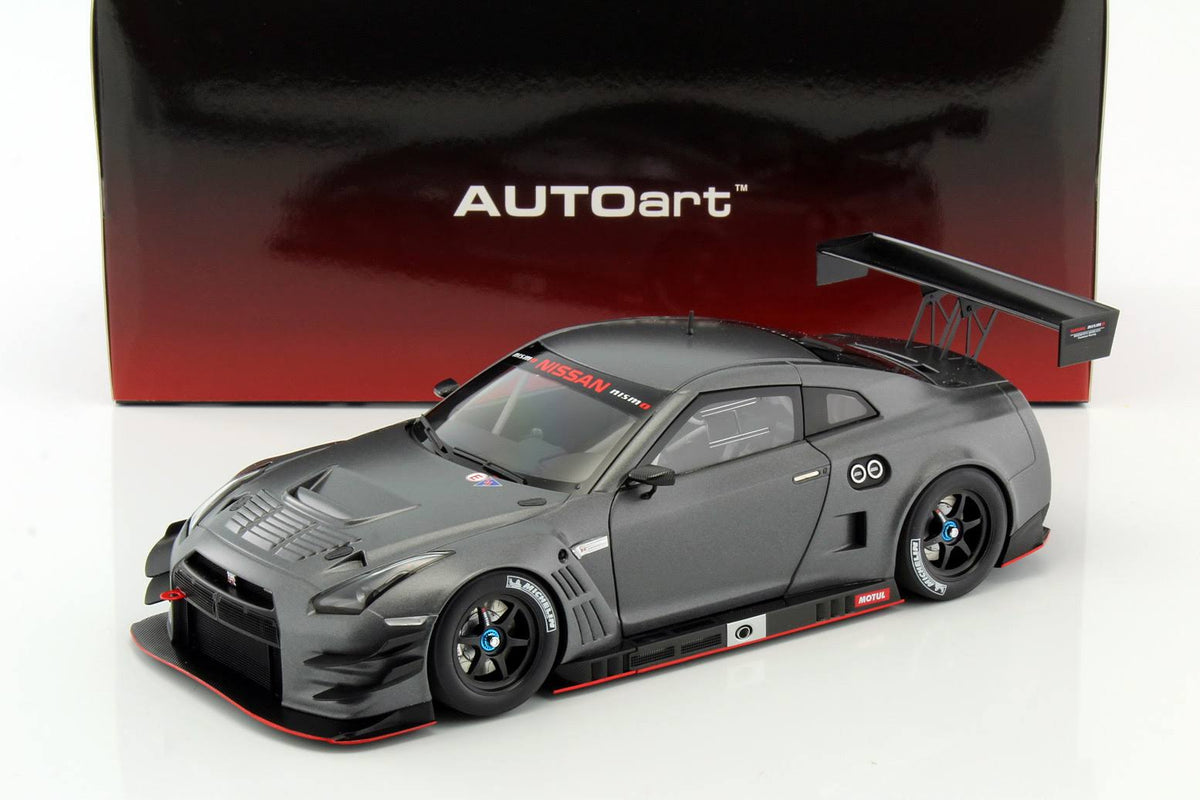1/18 Dark Matt Grey GT3 Model Car Q671995