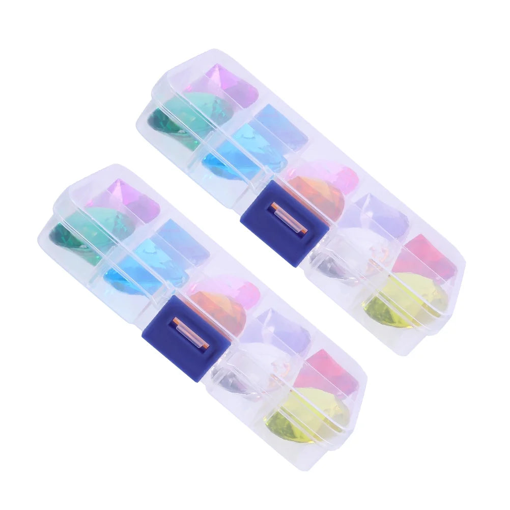 2 Boxes Big Colorful Diamond Toy V869