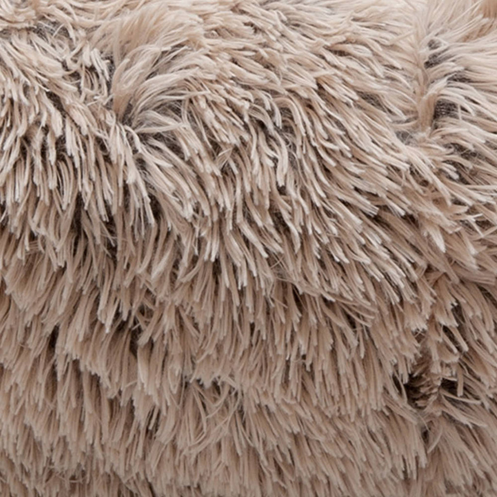 Long Fur Donut Dog Bed T495