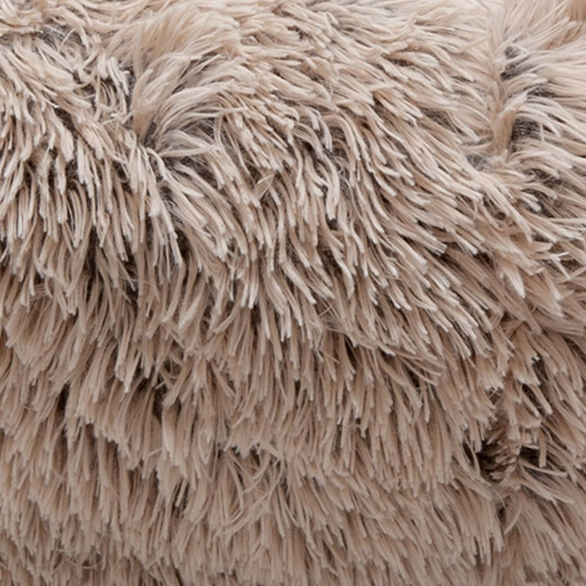 Long Fur Donut Dog Bed T495