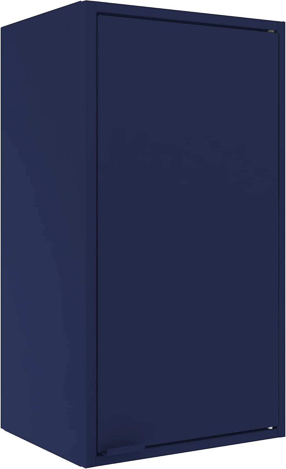 Black and Orange One Door Wall Steel Cabinet Z4854