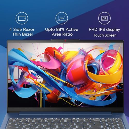 15.6" FHD Touchscreen Laptop, Intel Core i5-1155G7, 24GB RAM, 512GB SSD, Windows 11 Home, Blue A3799