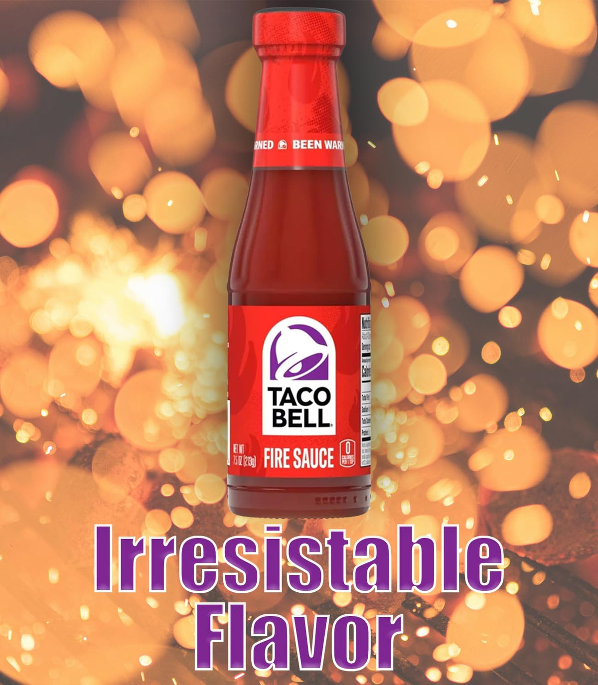 7.5 oz Bottles Pack of 2 Fire Sauce D440
