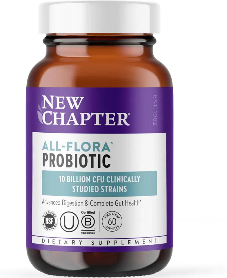 Probiotic 60 ct Vegan Non-GMO W3159