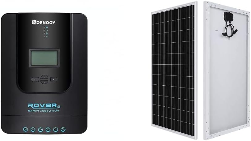 40 Amp MPPT Solar Charge Controller LCD Display Solar Panel Regulator E1713