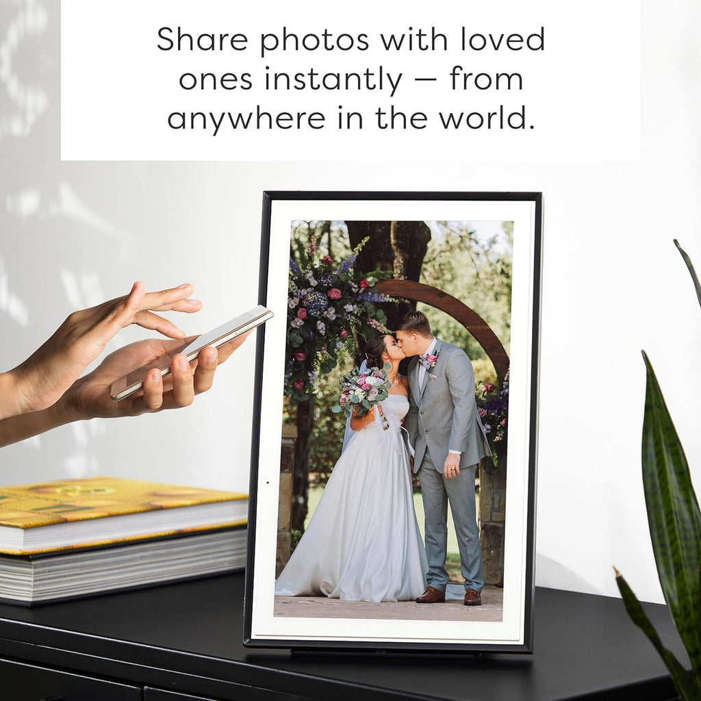 15 Inch Black Digital Picture Frame H7624