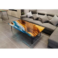 River Table Epoxy Dining Table Resin Coffee Table (without Stand, 60 x 36 Inches) I4480