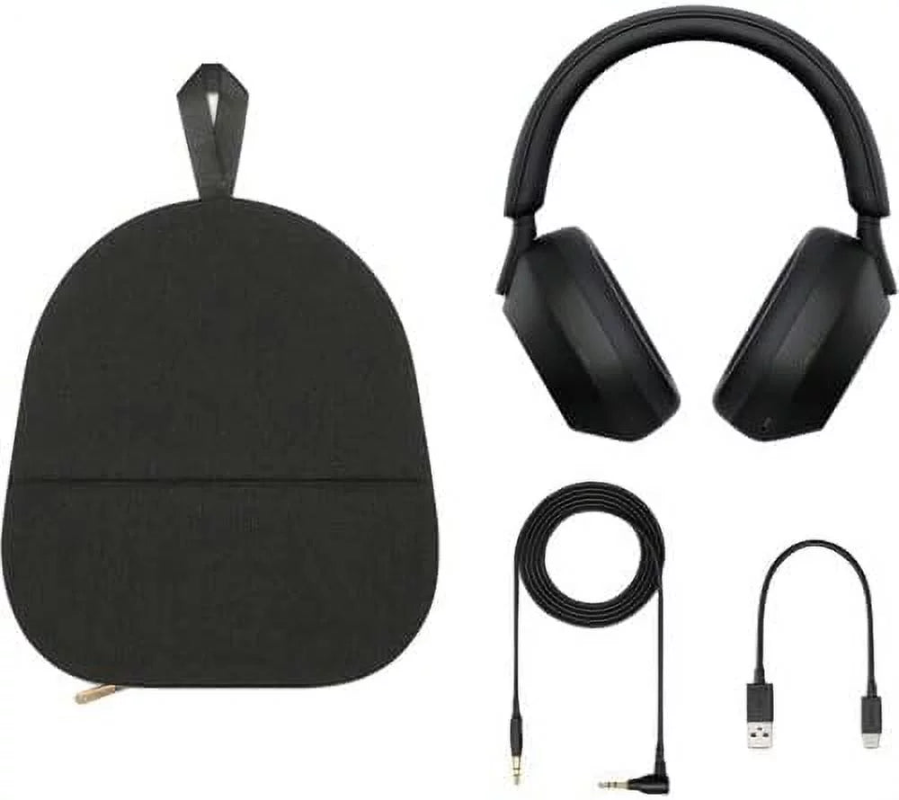 Black Wireless Over-Ear Noise-Canceling Headphones Q292018