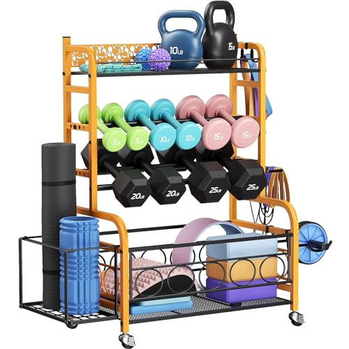 Dumbbell Rack with Wheels N166707