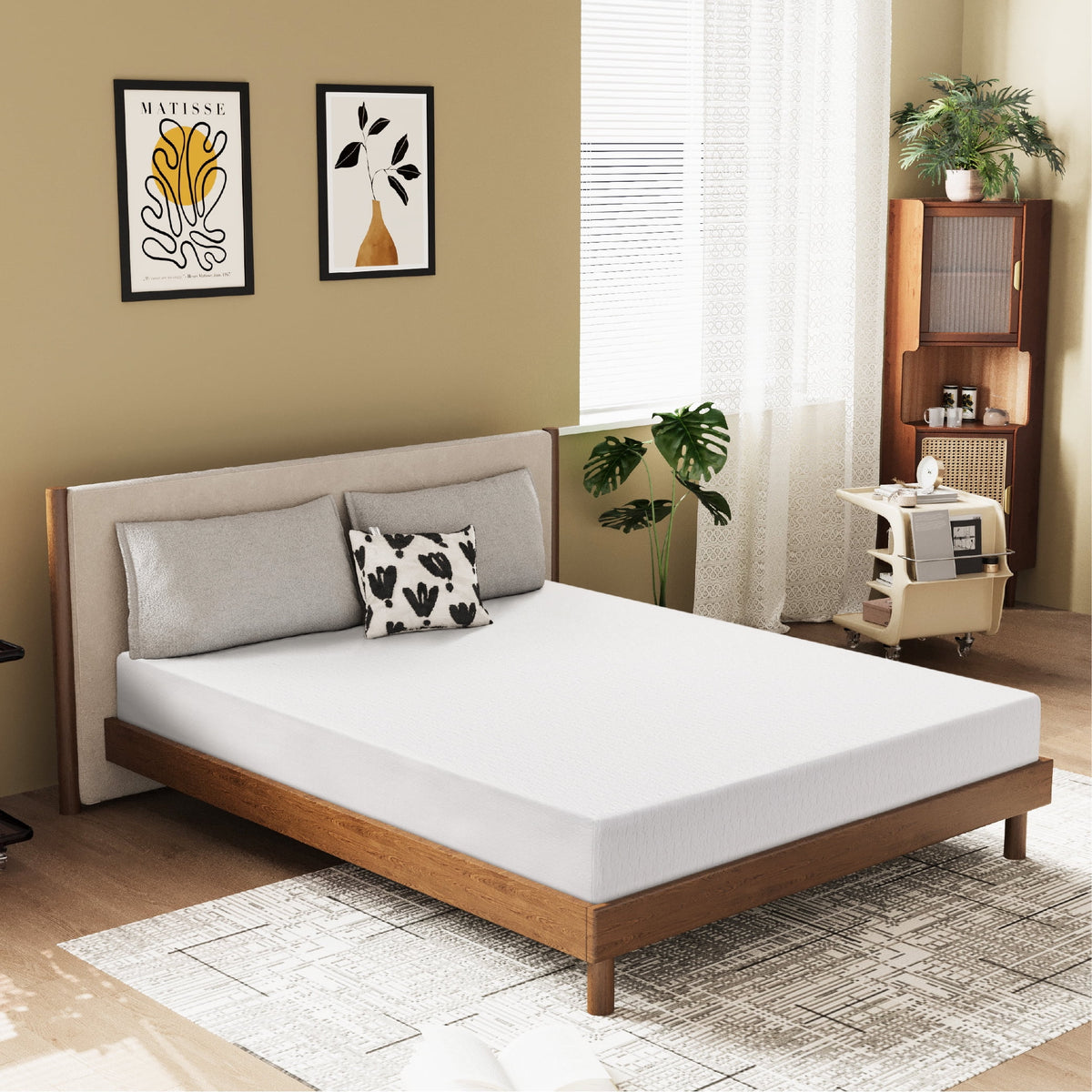 8 Tight Top Gel Memory Foam Twin Mattress Z4588