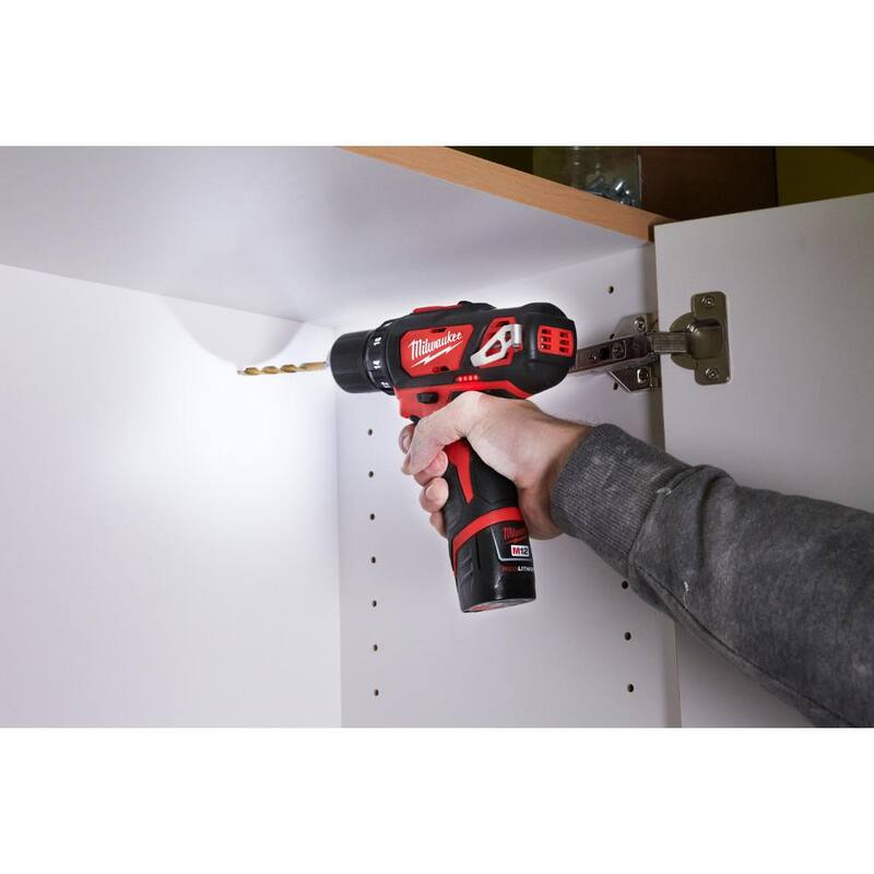 12V Cordless 5-Tool Combo Kit with 15-Piece Drill Bit Set T663