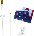 3x5 ft. Nylon Flag and Flagpole Kit with Pole O8536