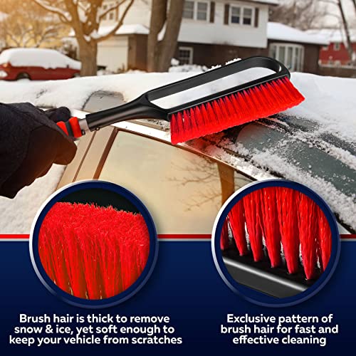 27" Snow Brush & Ice Scraper with Foam Grip U229653