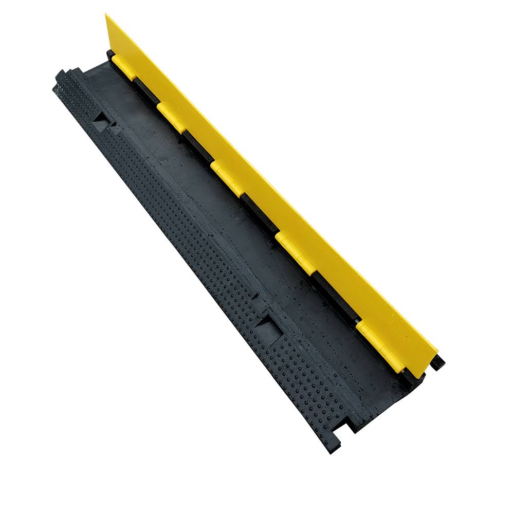 1 Channel Rubber Cable Protector 39.4 x 8.7 x 1.2 O259676