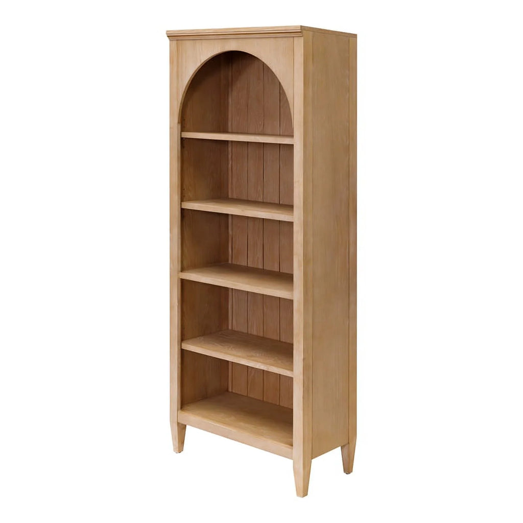 Light Brown Wood Bookcase X538