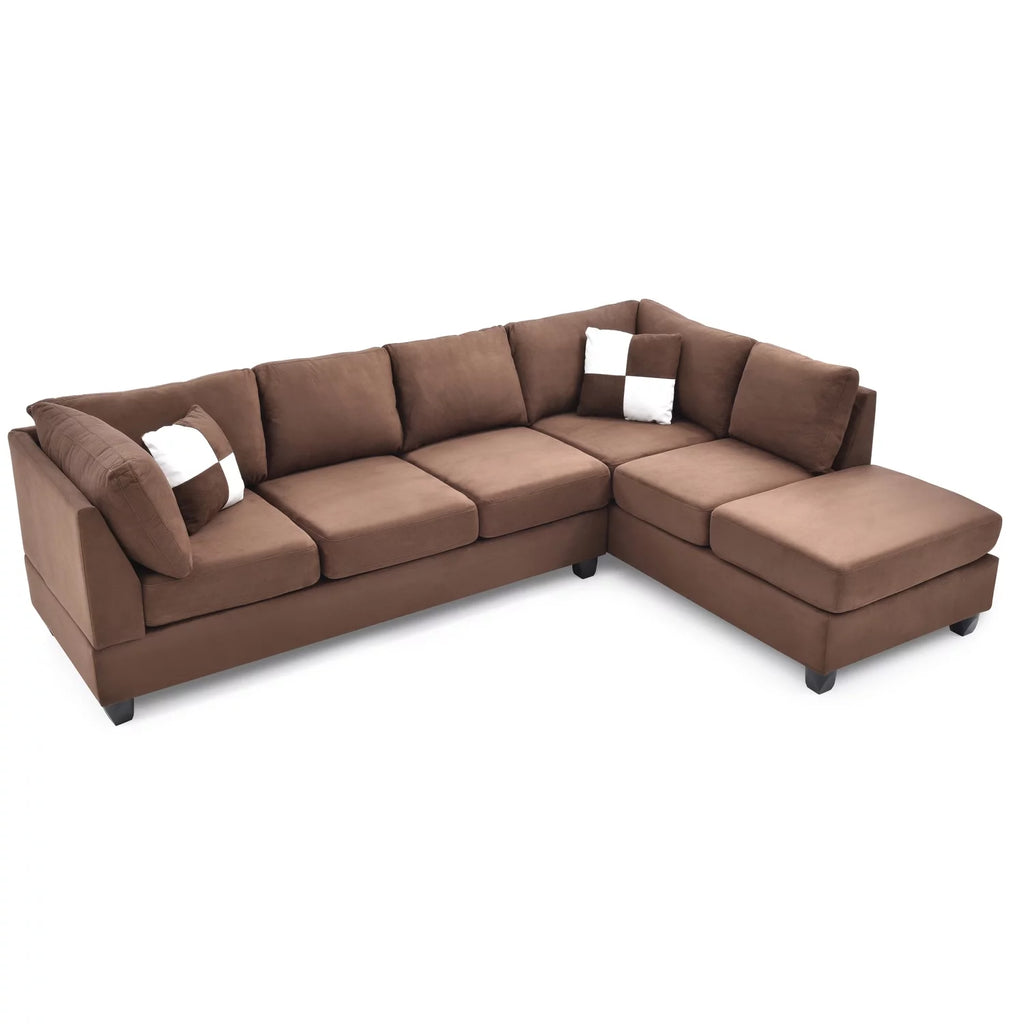 Chocolate Sectional T90271