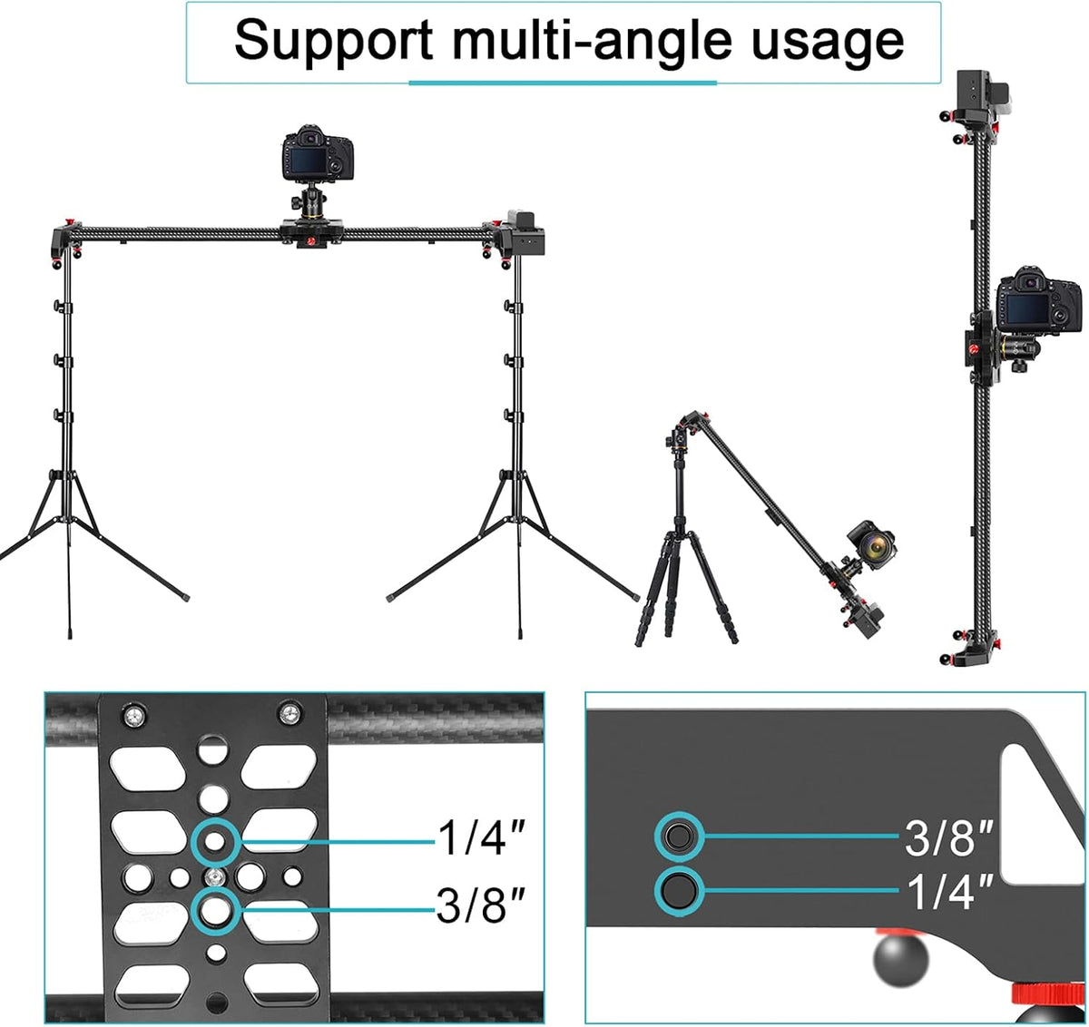 Motorized Camera Slider with APP Control S83365
