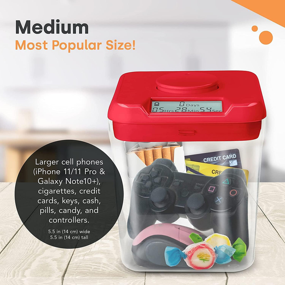 Time Locking Container Pack of 2 Q6032