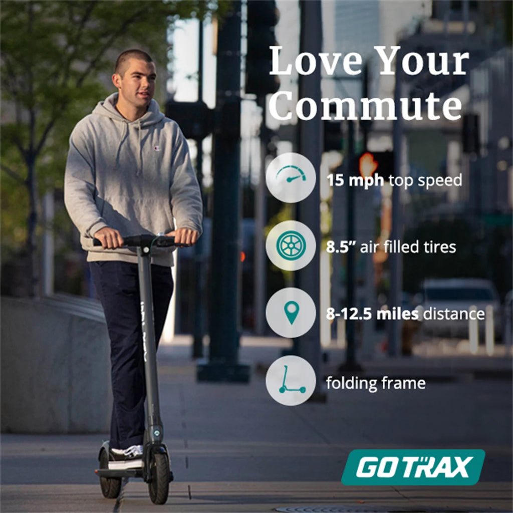 Adult Commuting Electric Scooter, Max Load 220lbs B7279