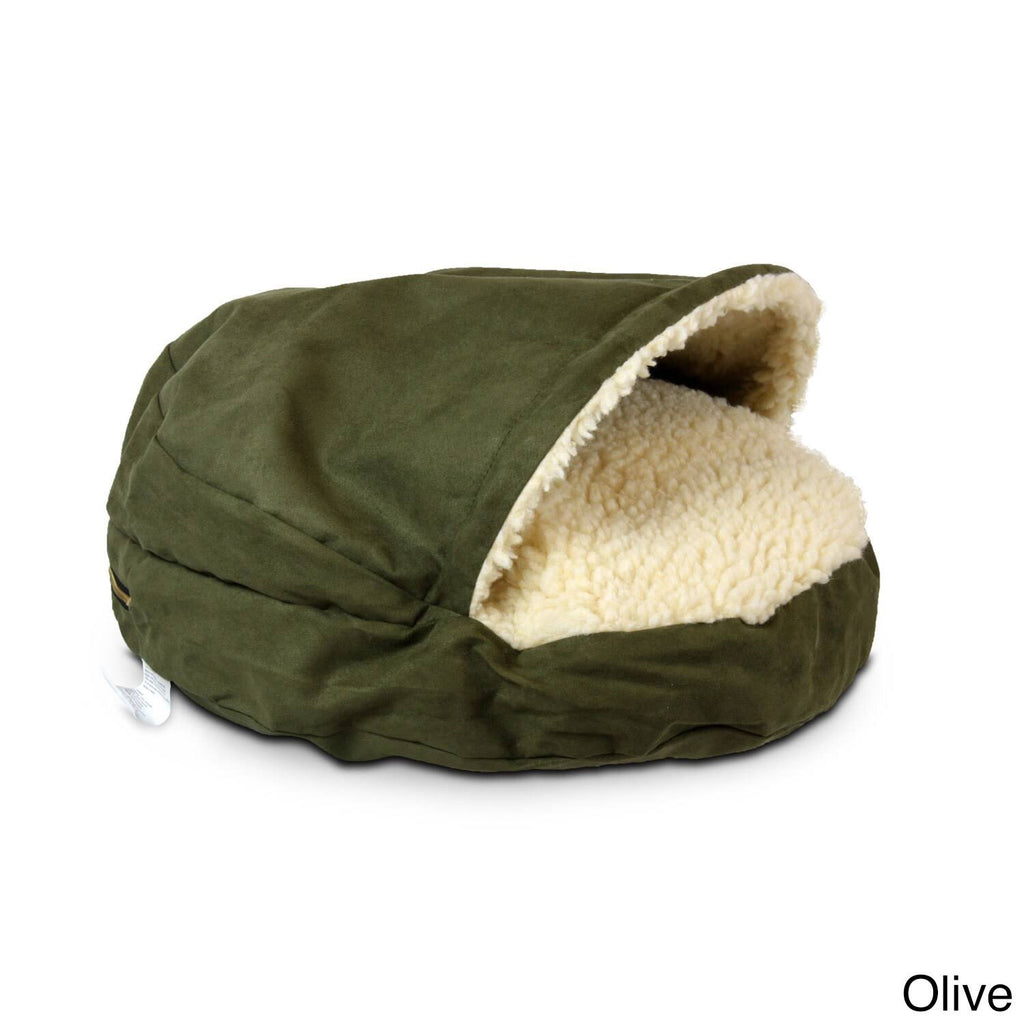 Large Olive Pet Bed U338