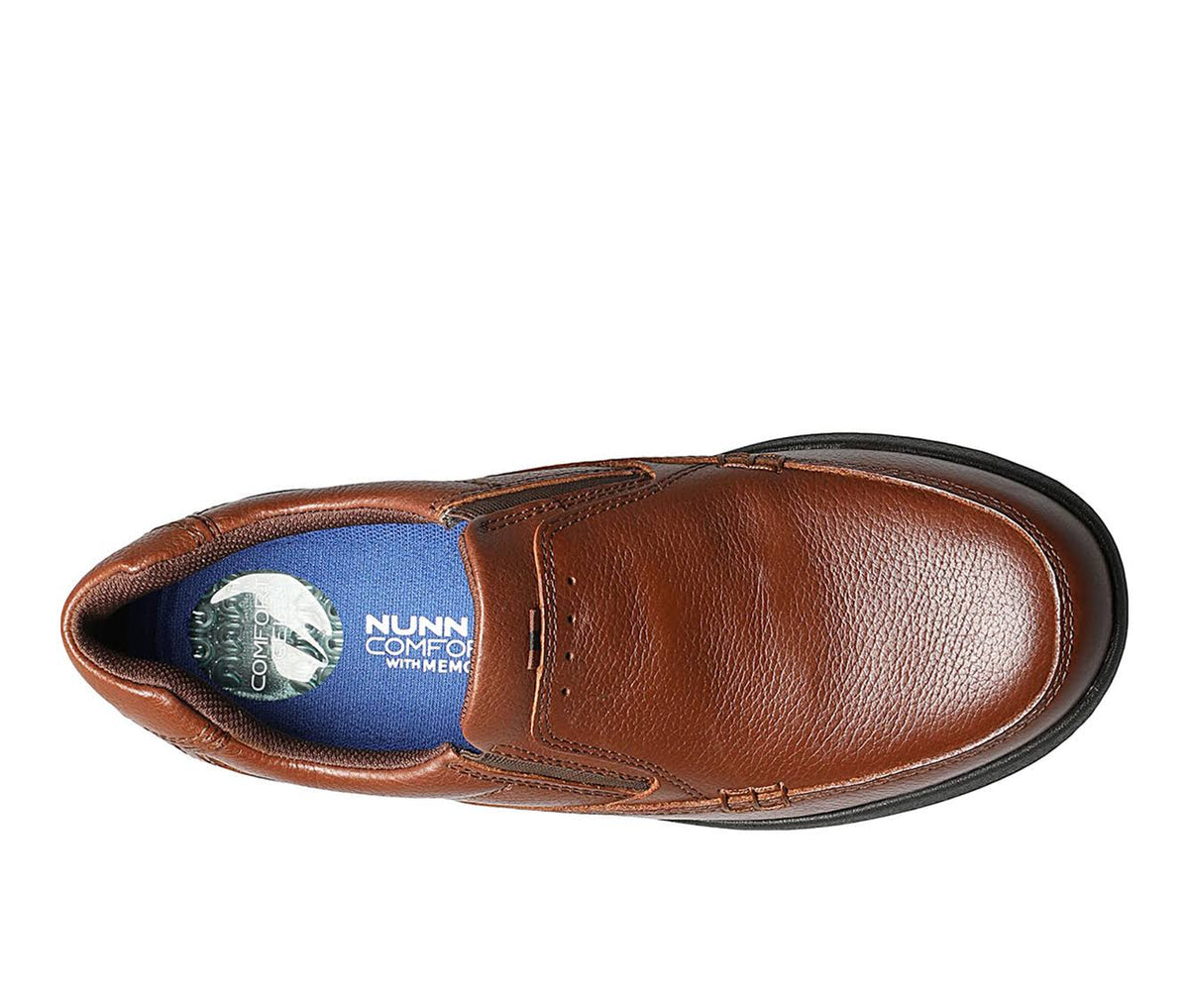 Cognac Slip-On Shoes D1224