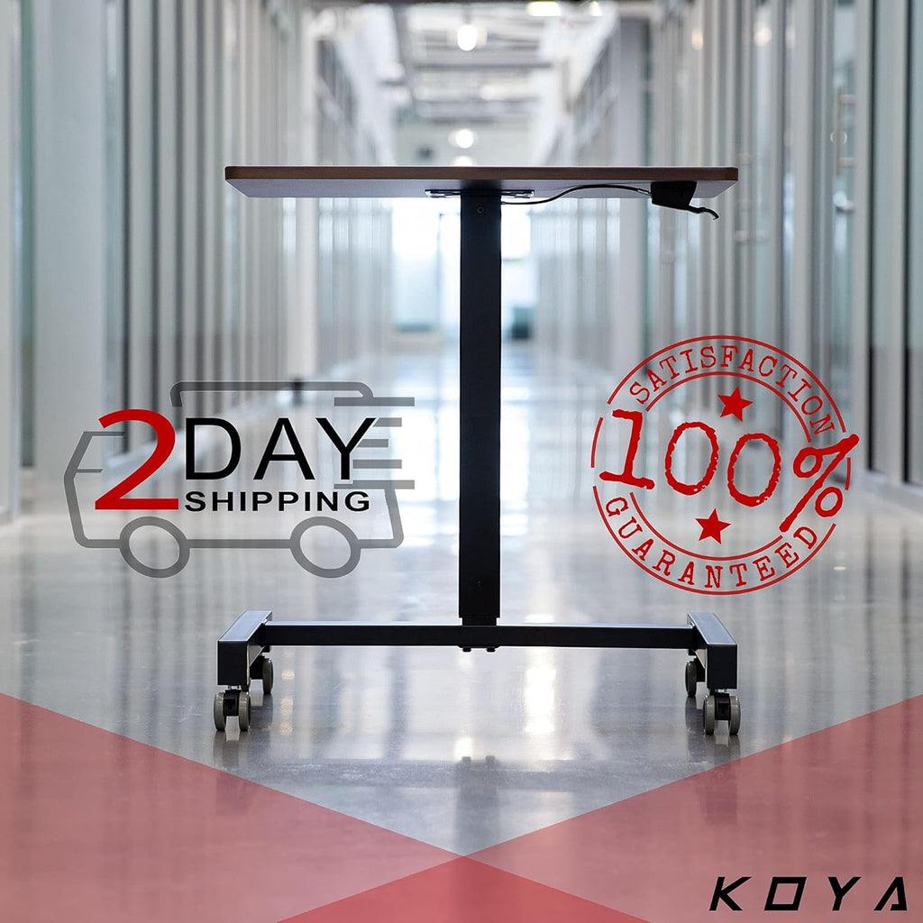 28 Inches Pneumatic Sit to Stand Desk B82228