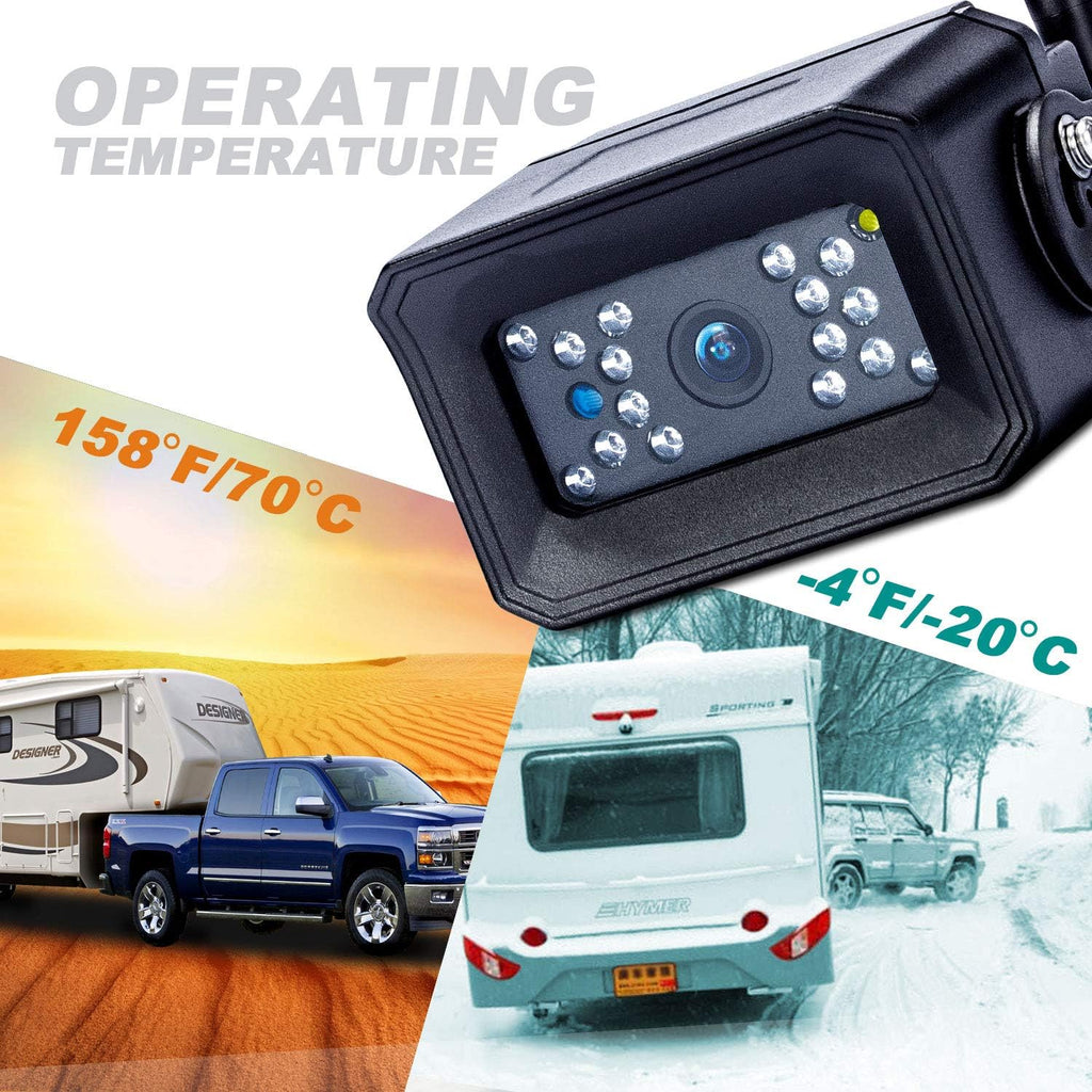 7" Wireless Backup Camera System A846