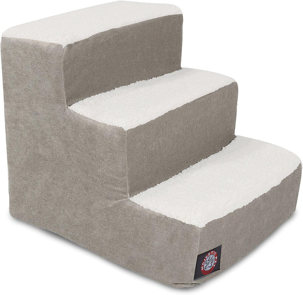Grey Portable Pet Stairs J911805