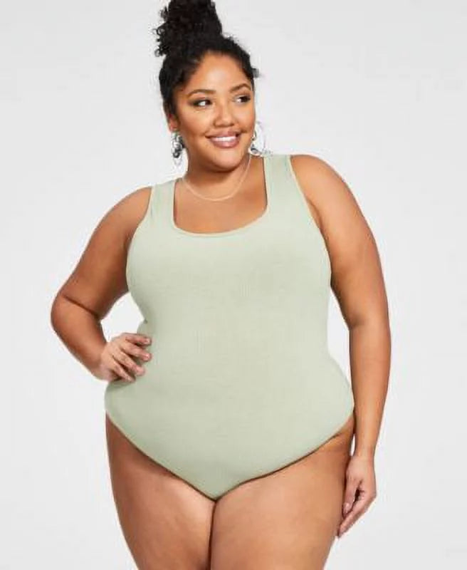 Sleeveless Ribbed Bodysuit H9096