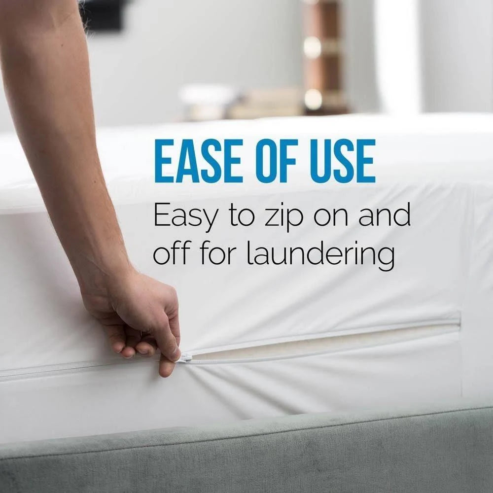 Queen Cotton Blend Waterproof Mattress Protector N14325