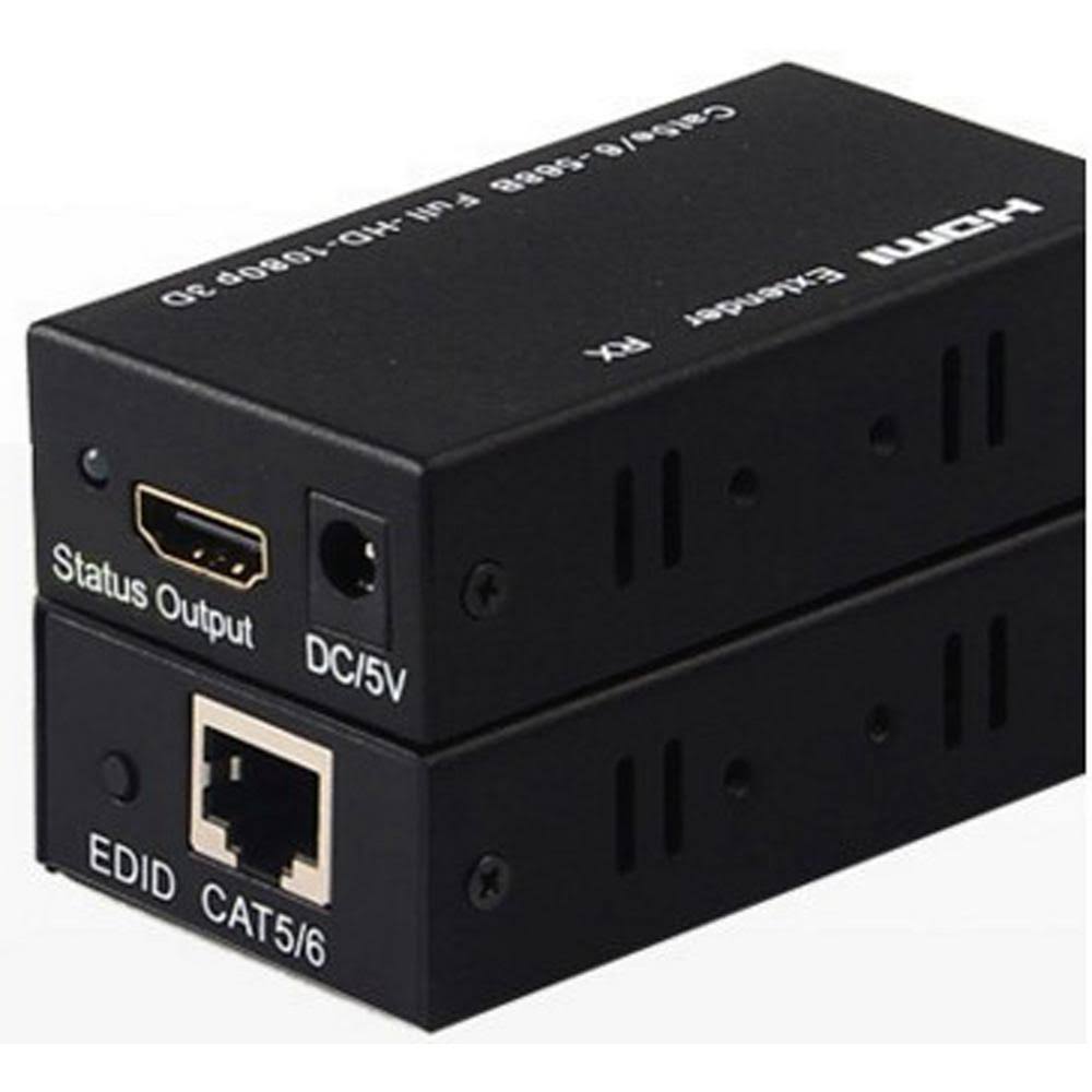 HDMI Extender Over Single Cat5e/Cat6 Ethernet Cable, 180 ft. at 1080p Z986789