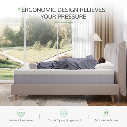 10 Inch Gel Memory Foam Queen Size Mattress X6527
