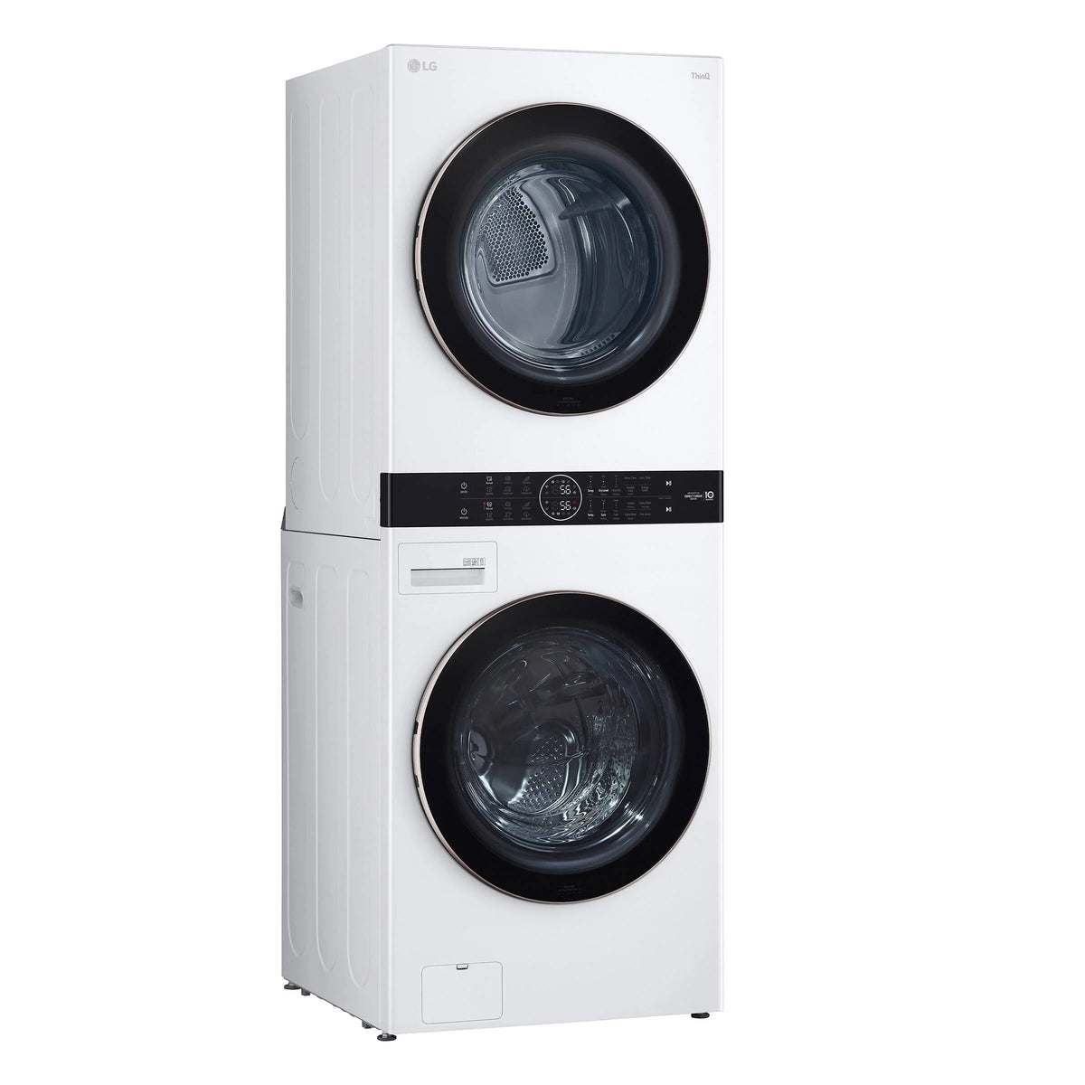 White Front Load Washtower 5.2 Cu. Ft. Washer 7.4 Cu. Ft. Electric Dryer Z985