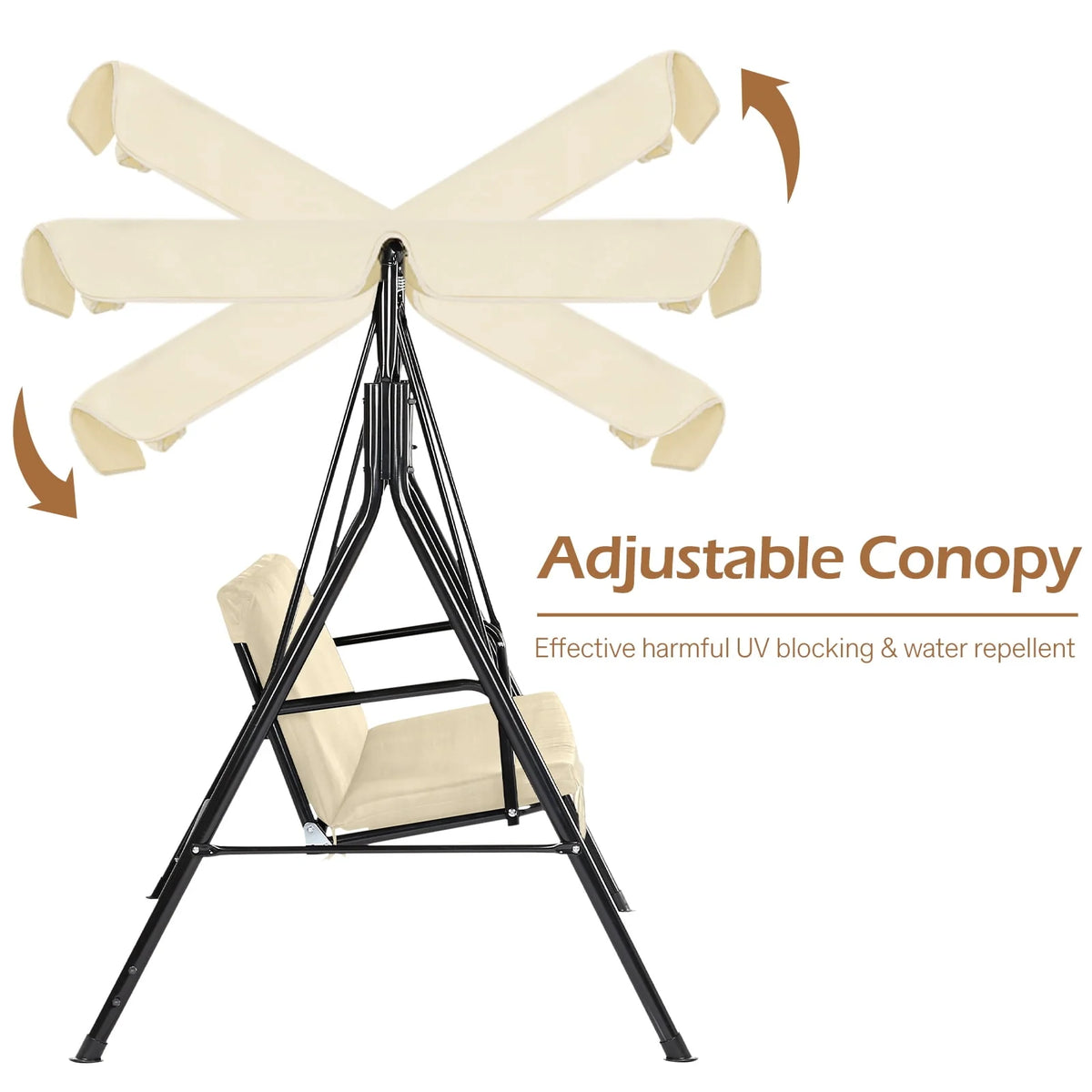 Stainless Steel Porch Swing J93772