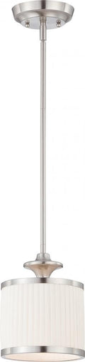 Brushed Nickel Two Light Vanity J57656