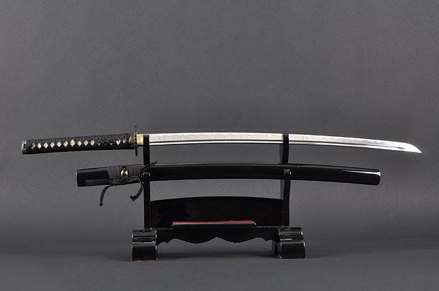 Black Scabbard Aluminium Alloy Unsharpened Training Katana R379