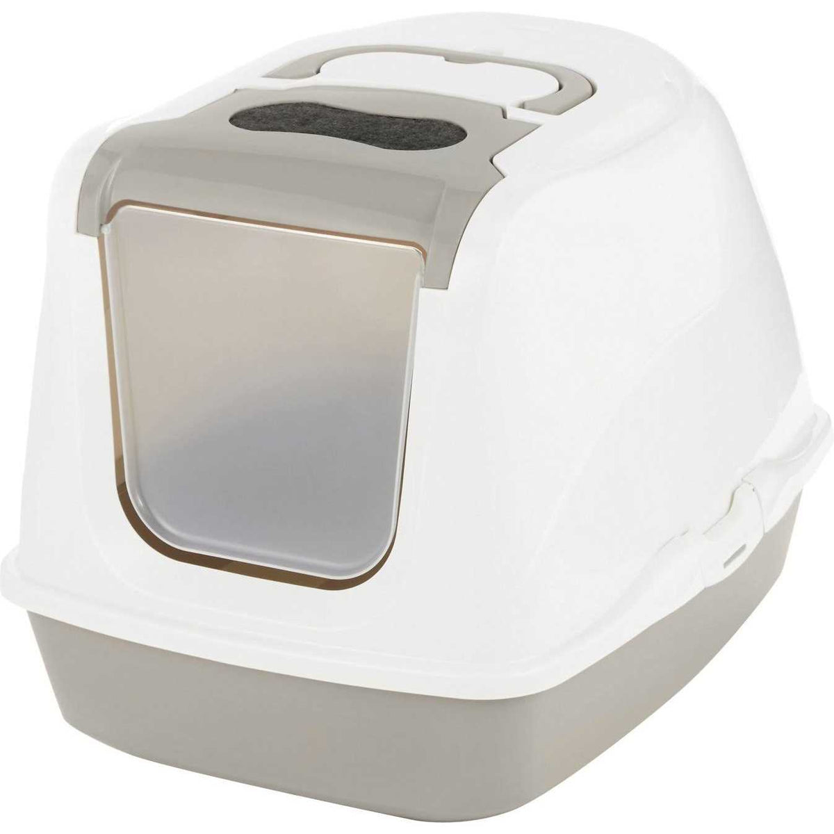 Flip Top Hooded Cat Litter Box S238