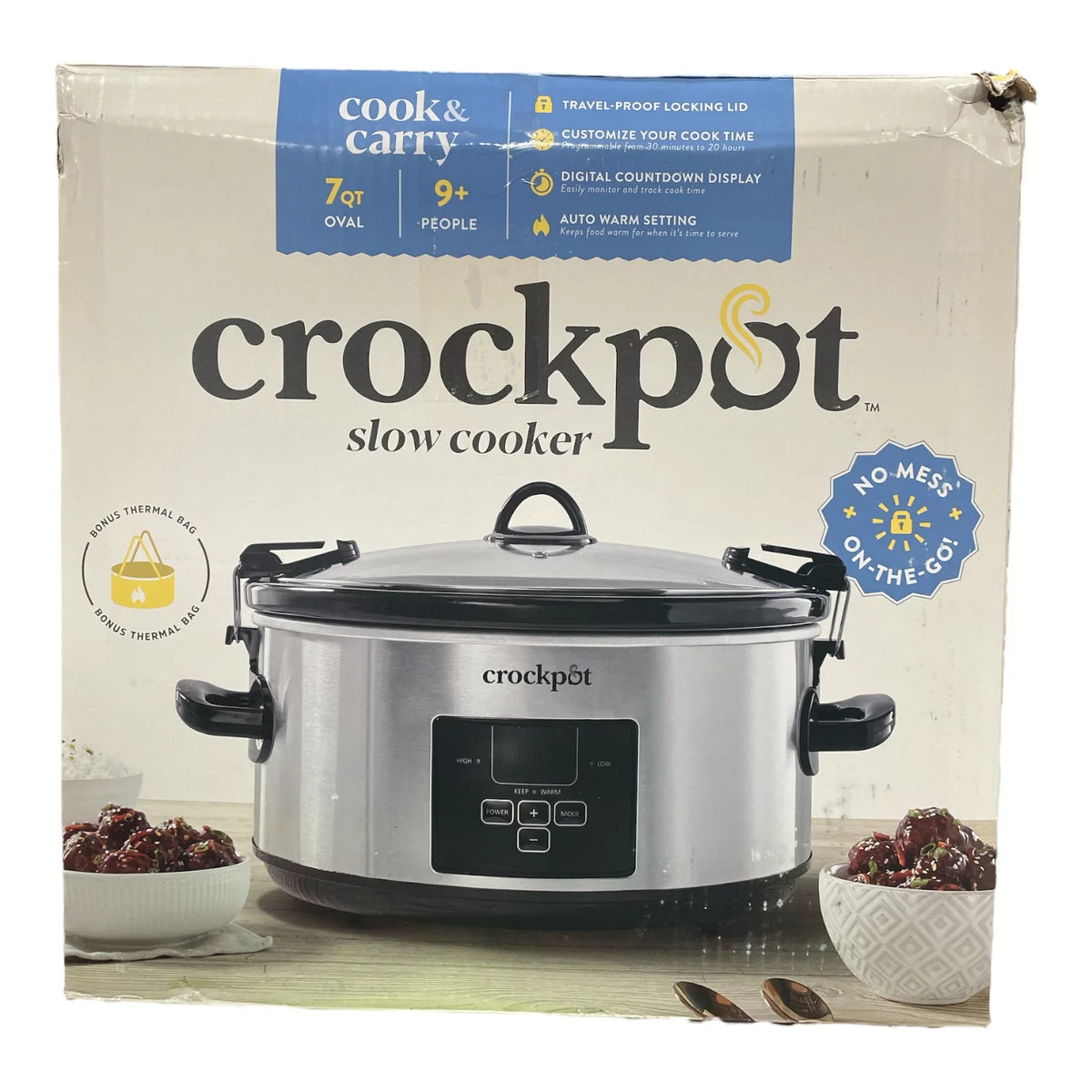 7 Quart Programmable Slow Cooker F4413