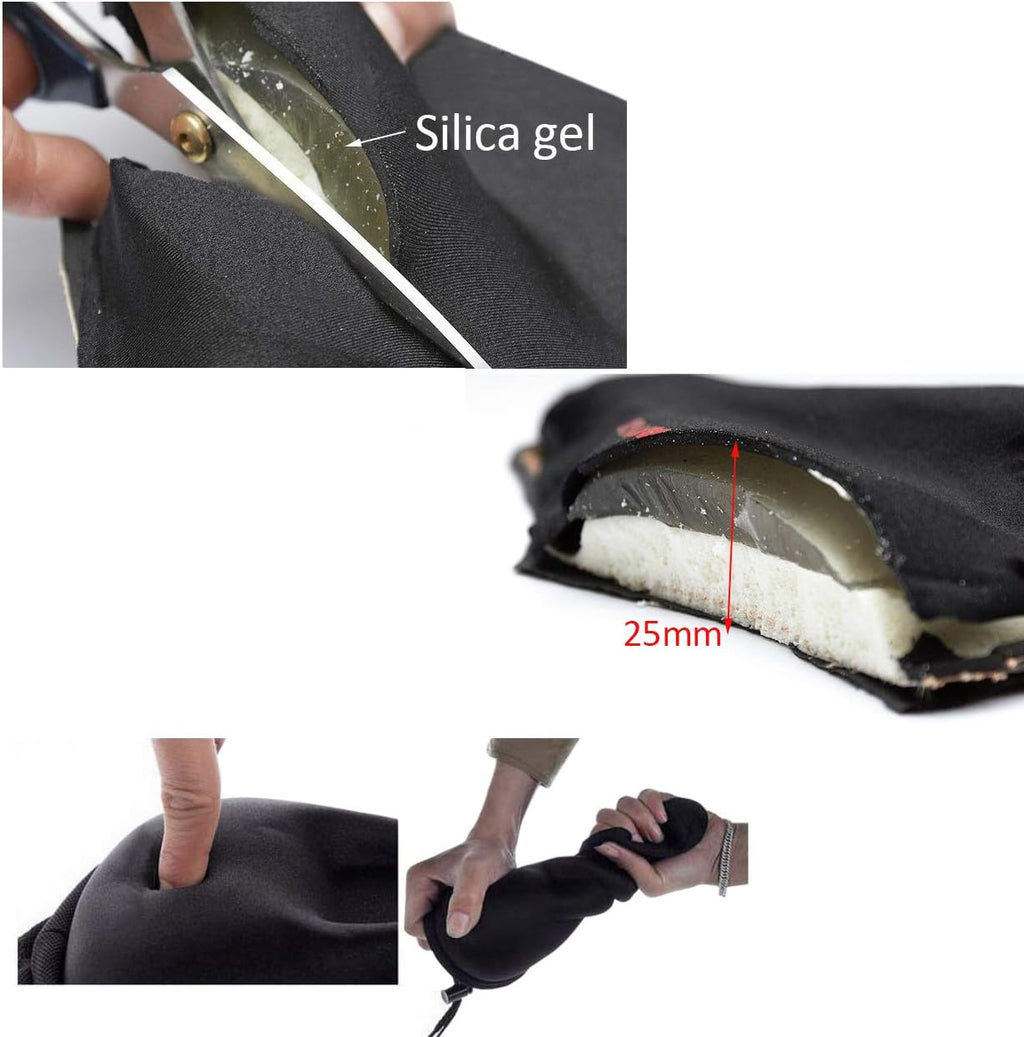 Large Comfort Wide Gel Bicycle Saddle Cover F663525