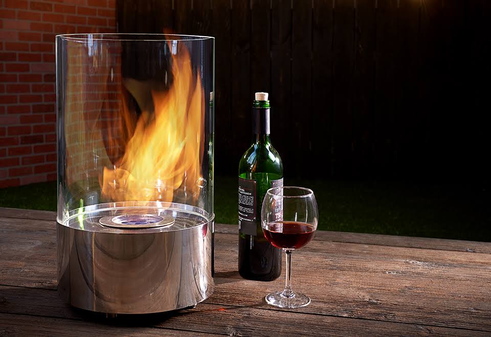 Tabletop Round Fireplace O301