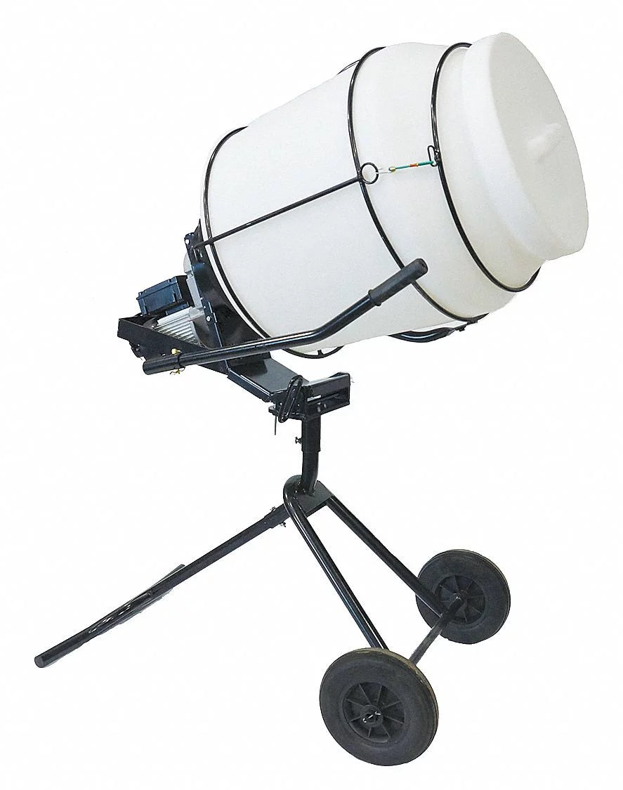 White Food Grade Mixer, 120V, 3/4HP H27363