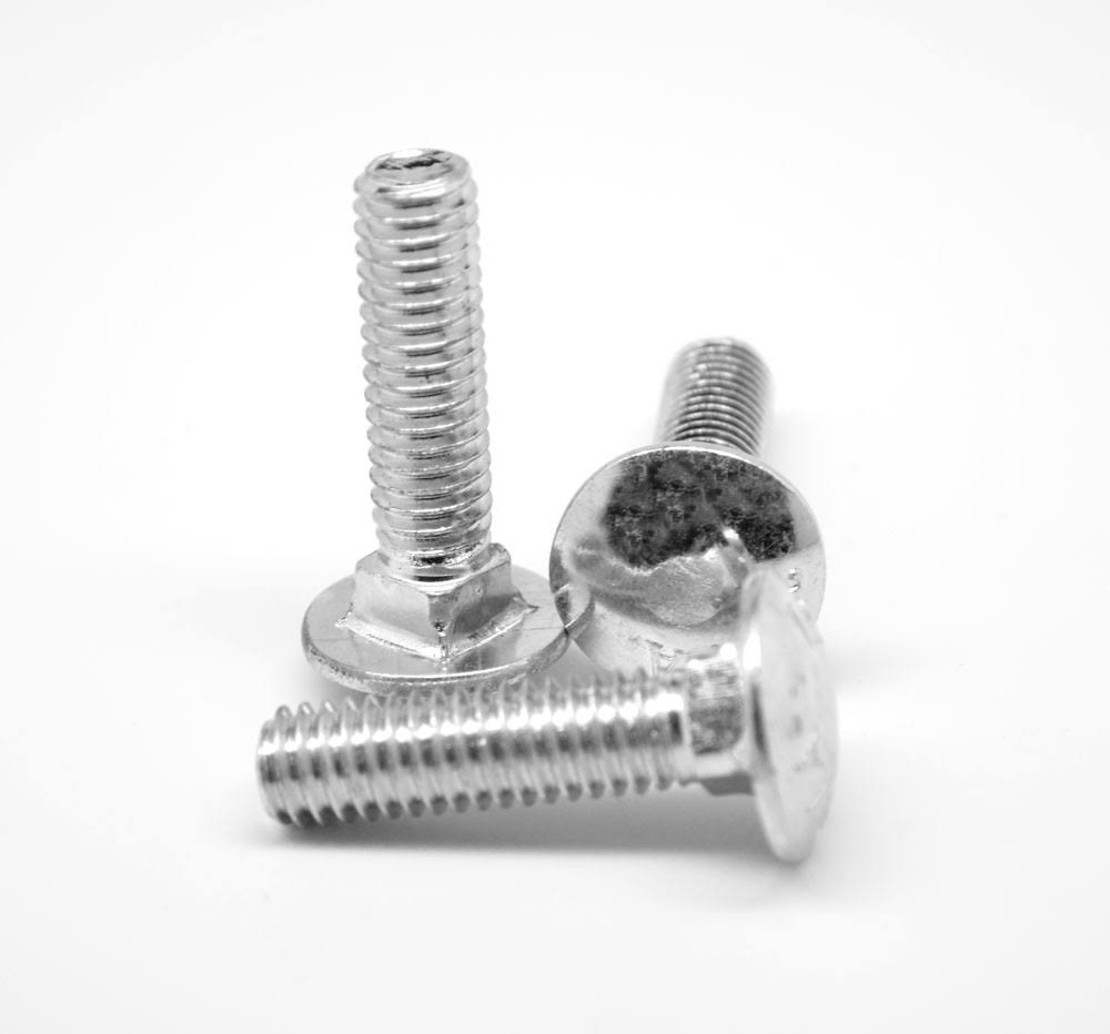 7/16x22-14 x 6x22 Coarse Thread Grade 5 Carriage Bolt Medium Carbon Steel Zinc Plated M205447