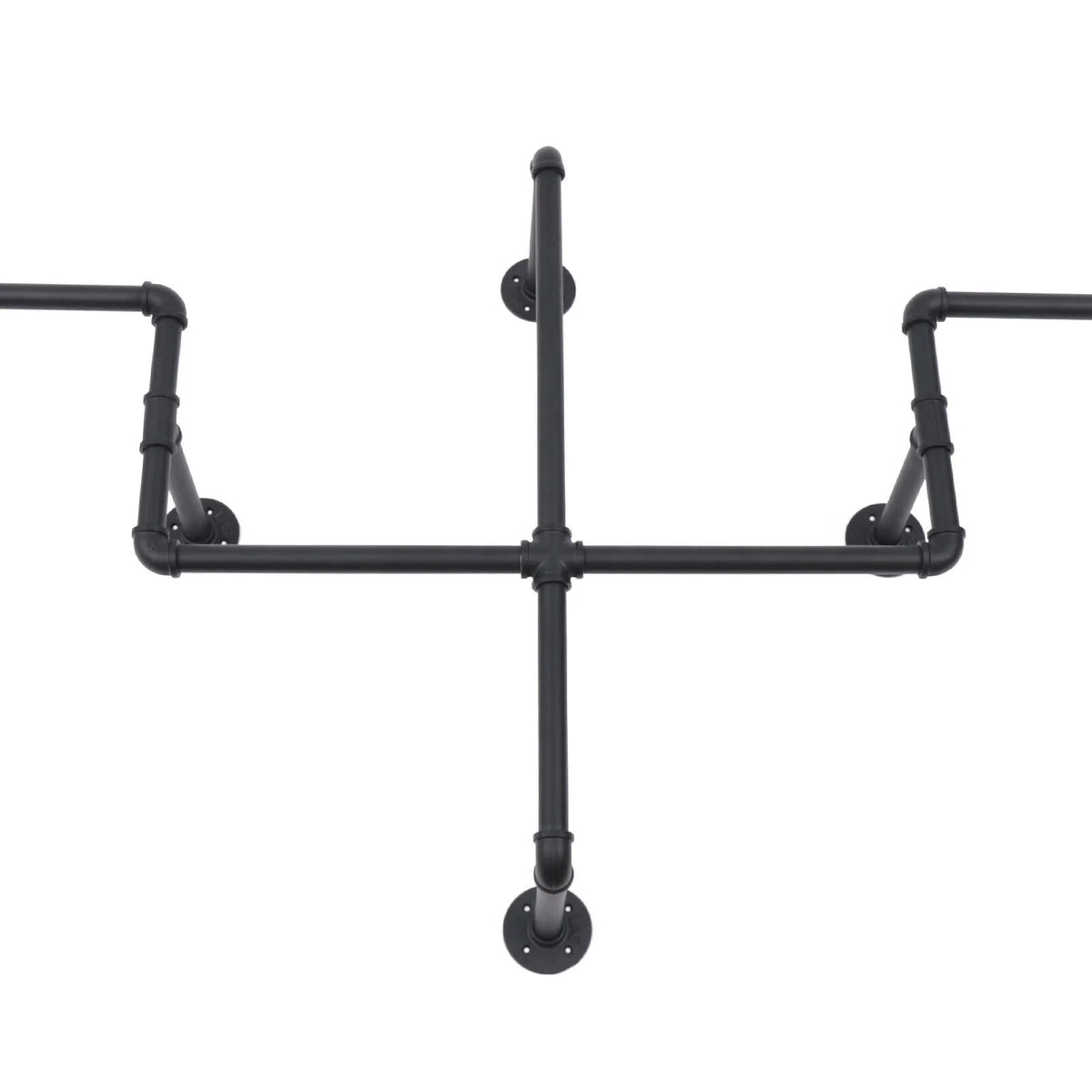 Black Wall Mounted Clothes Rack J53648
