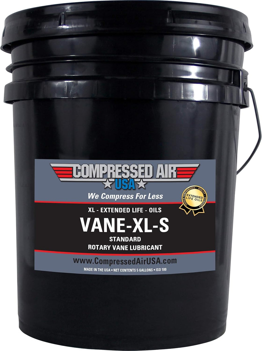 Rotary Vane Air Compressor Lubricating Oil, 1 Gallon, Pack of 2 F219