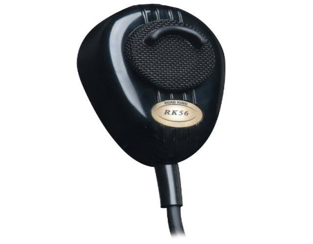 Black 4 Pin Dynamic Noise Canceling CB Microphone M740