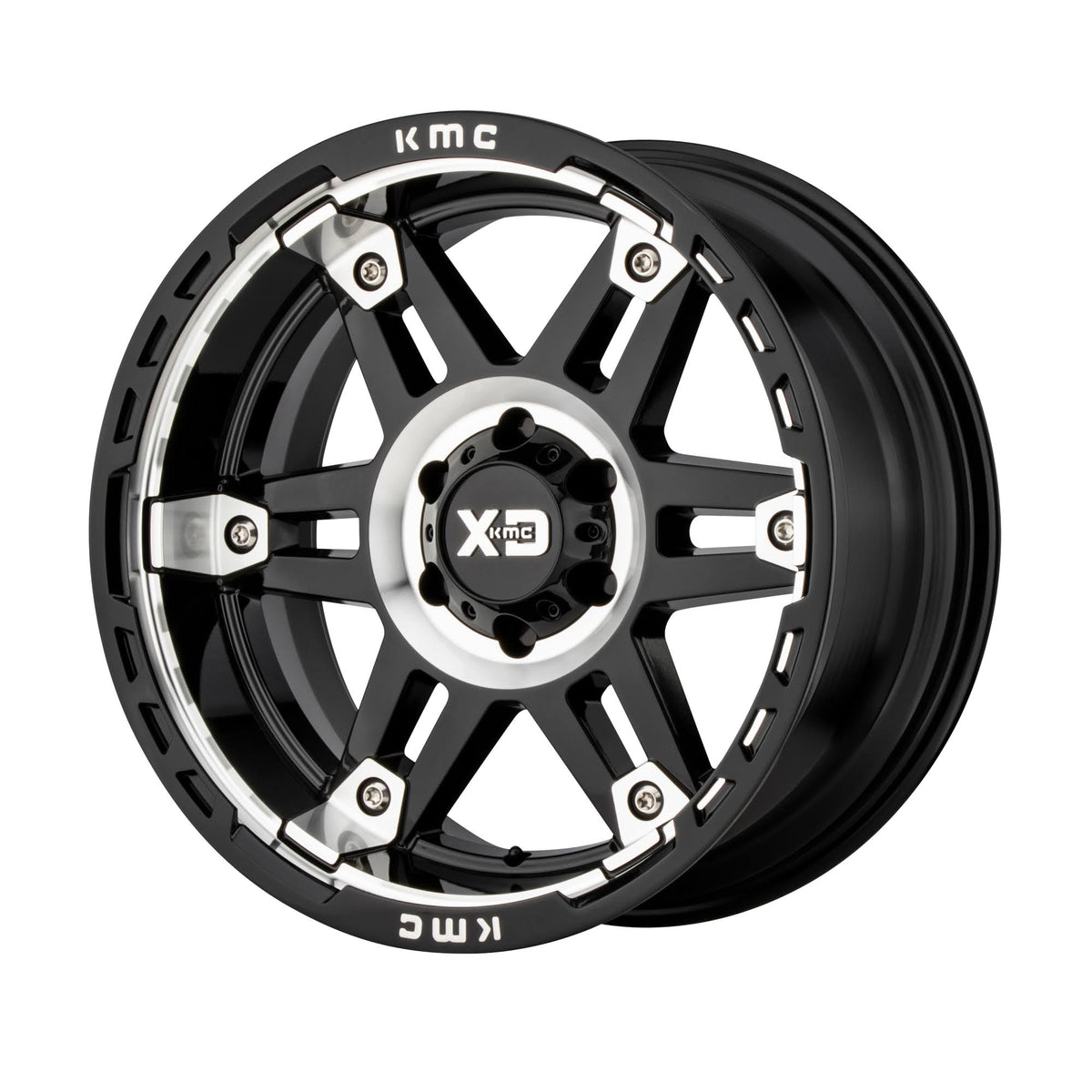 Gloss Black Machined 17x8 6x4.5 18mm Wheels R7850