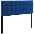 Navy Blue Full Headboard V4660