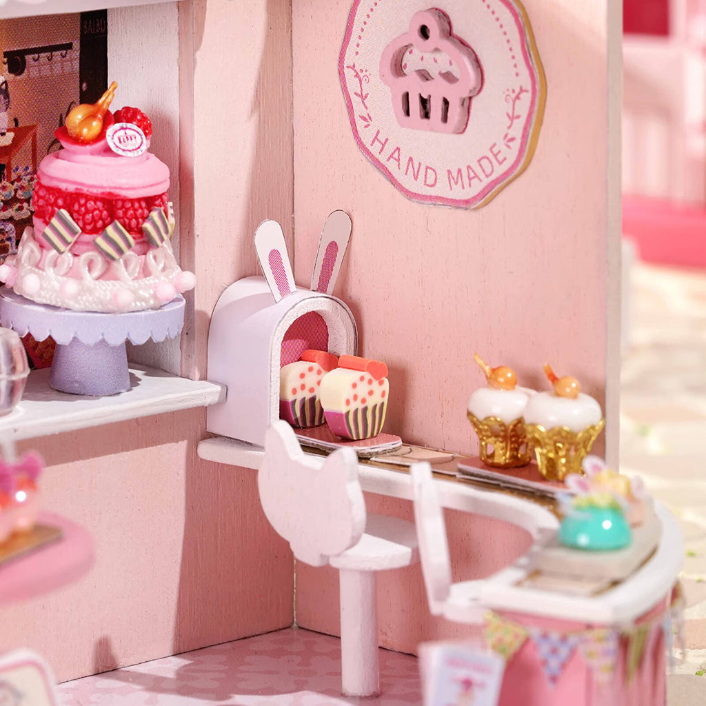 DIY Miniature Dollhouse Kit with LED K1702