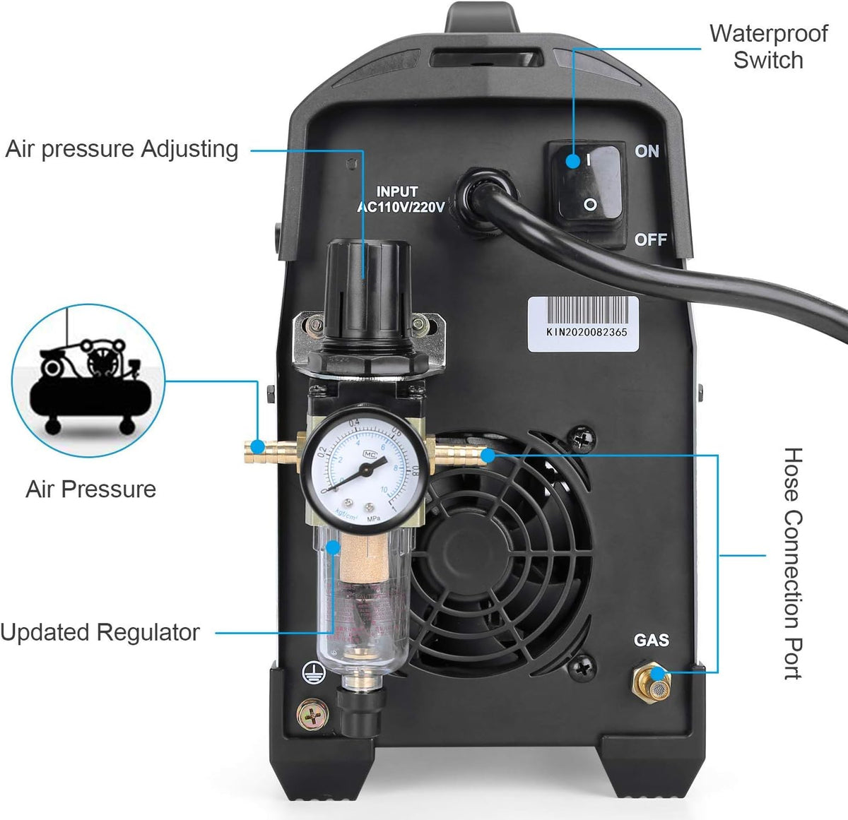 50 AMP 110/220V IGBT Plasma Cutting Machine M98468
